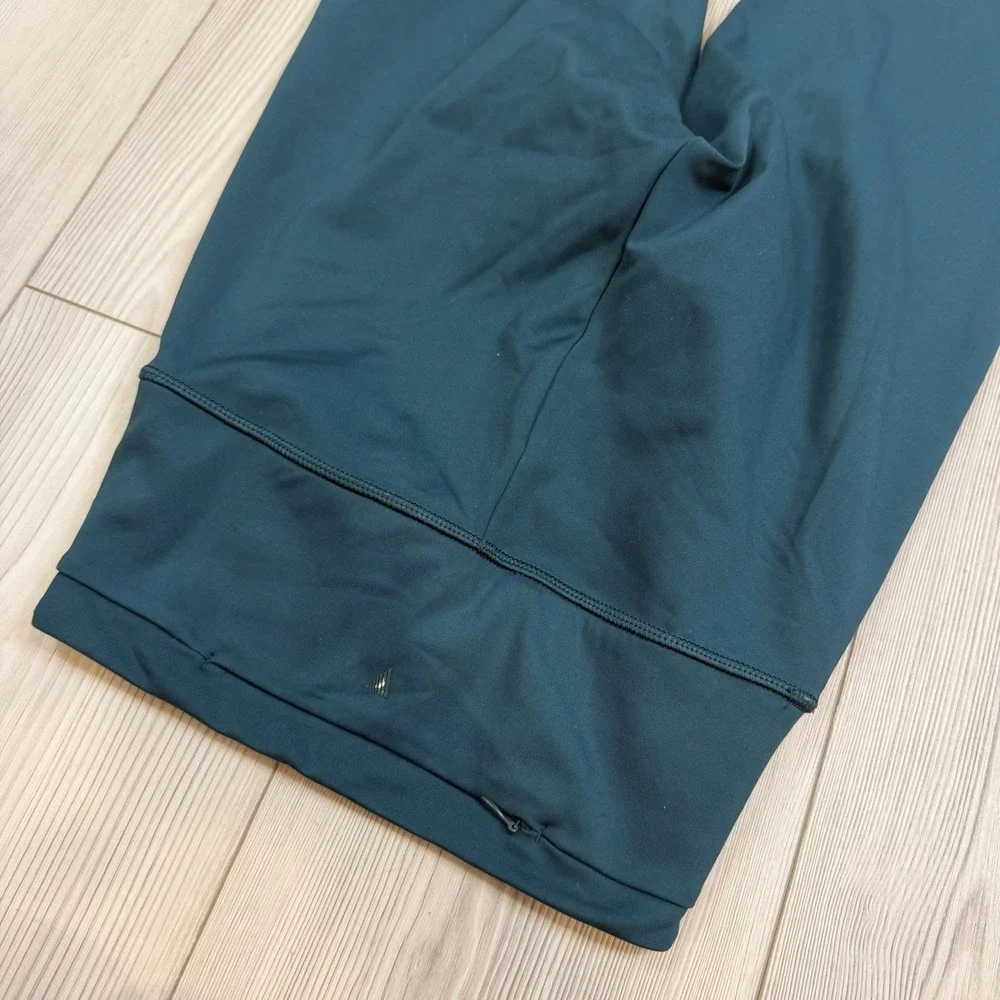 Victoria's Secret ON POINT Athletic Leggings Teal LIVE Flare Pants XS Ruched